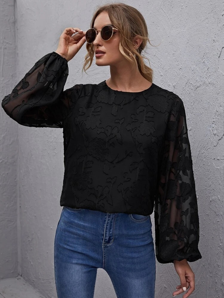 Ebony Top Black