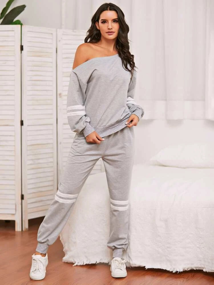 Larissa Lounge Set Gray