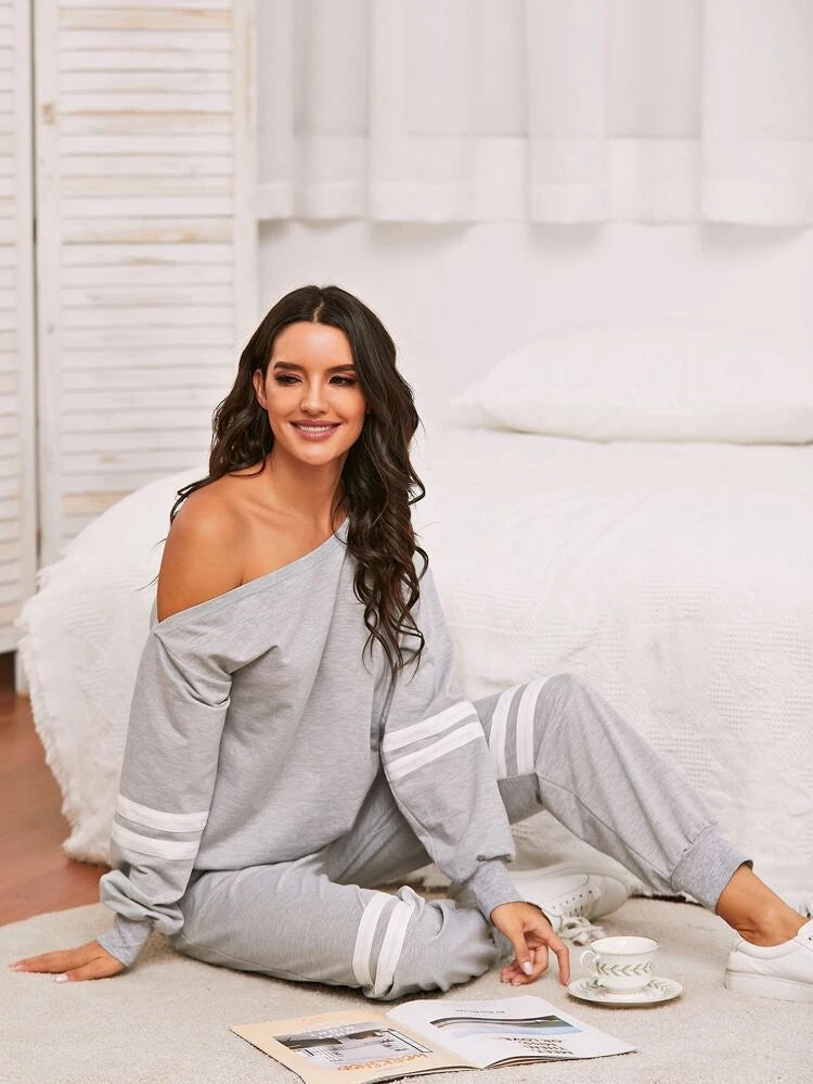 Larissa Lounge Set Gray
