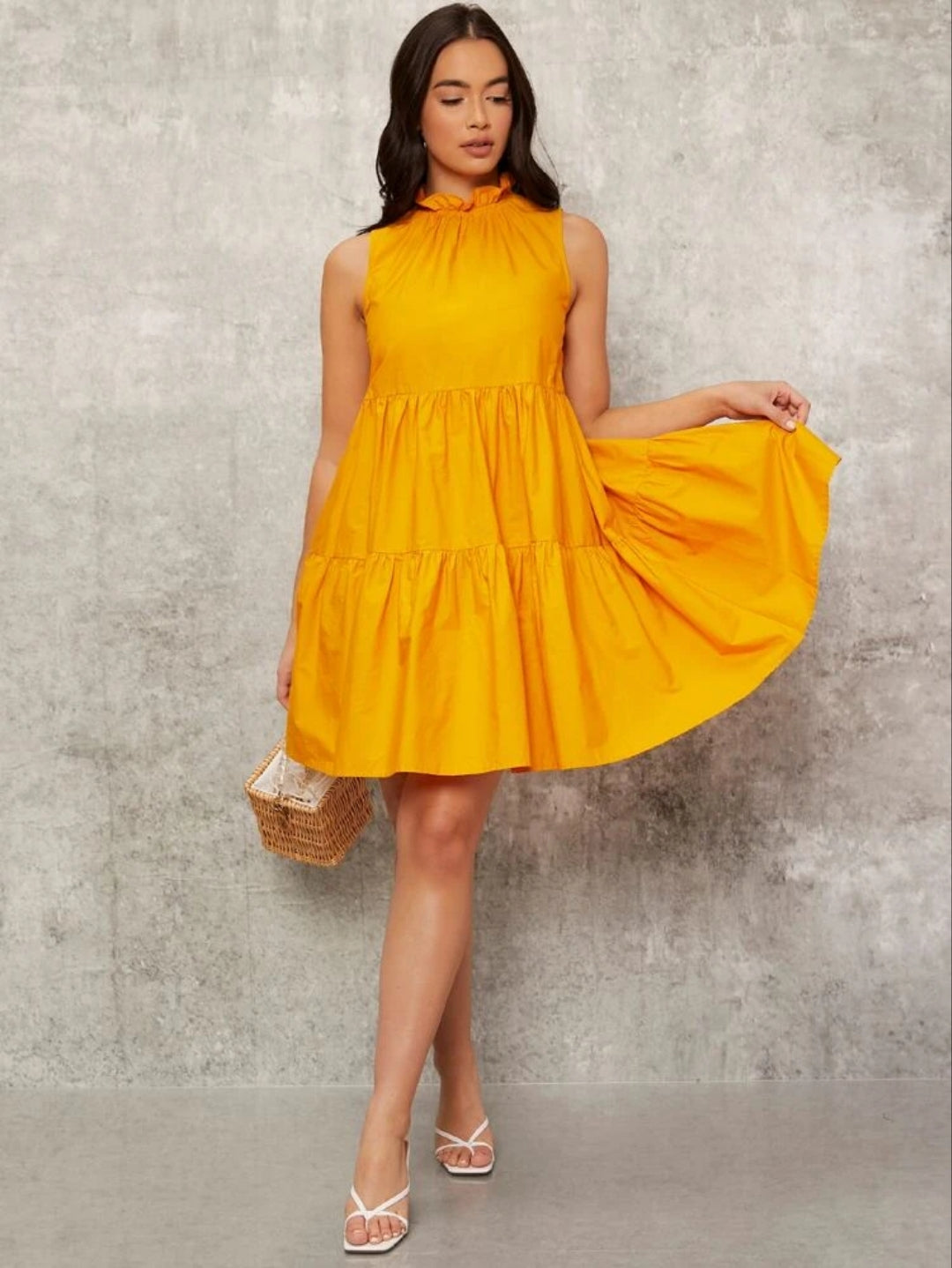 Denis Dress Yellow She