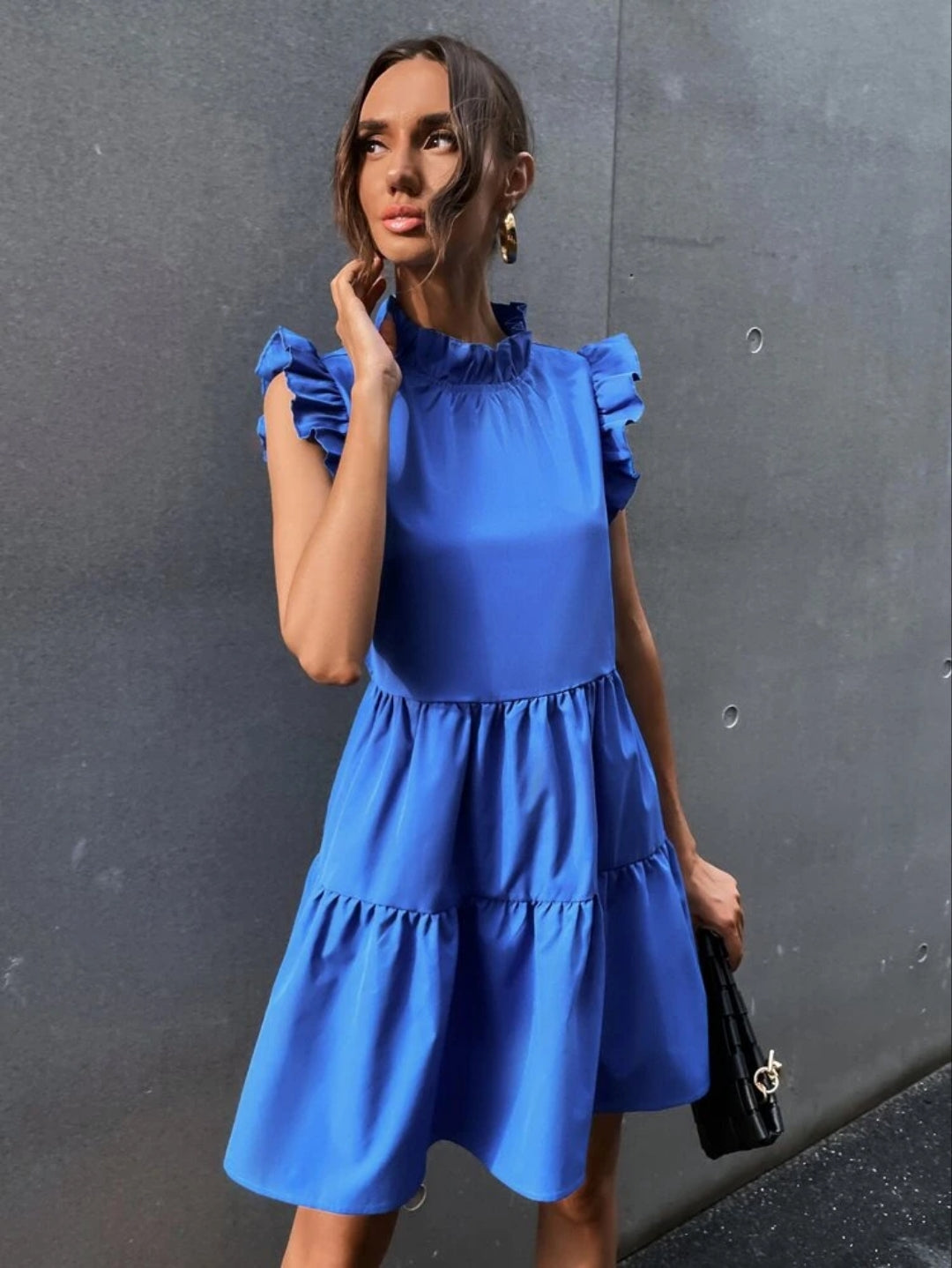 Vincente Dress She Blue