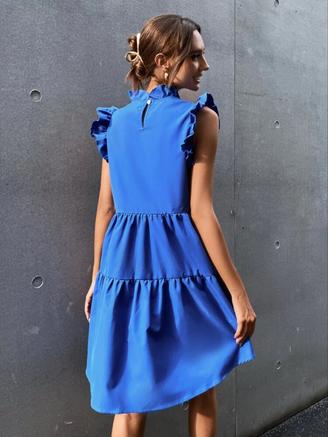 Vincente Dress She Blue