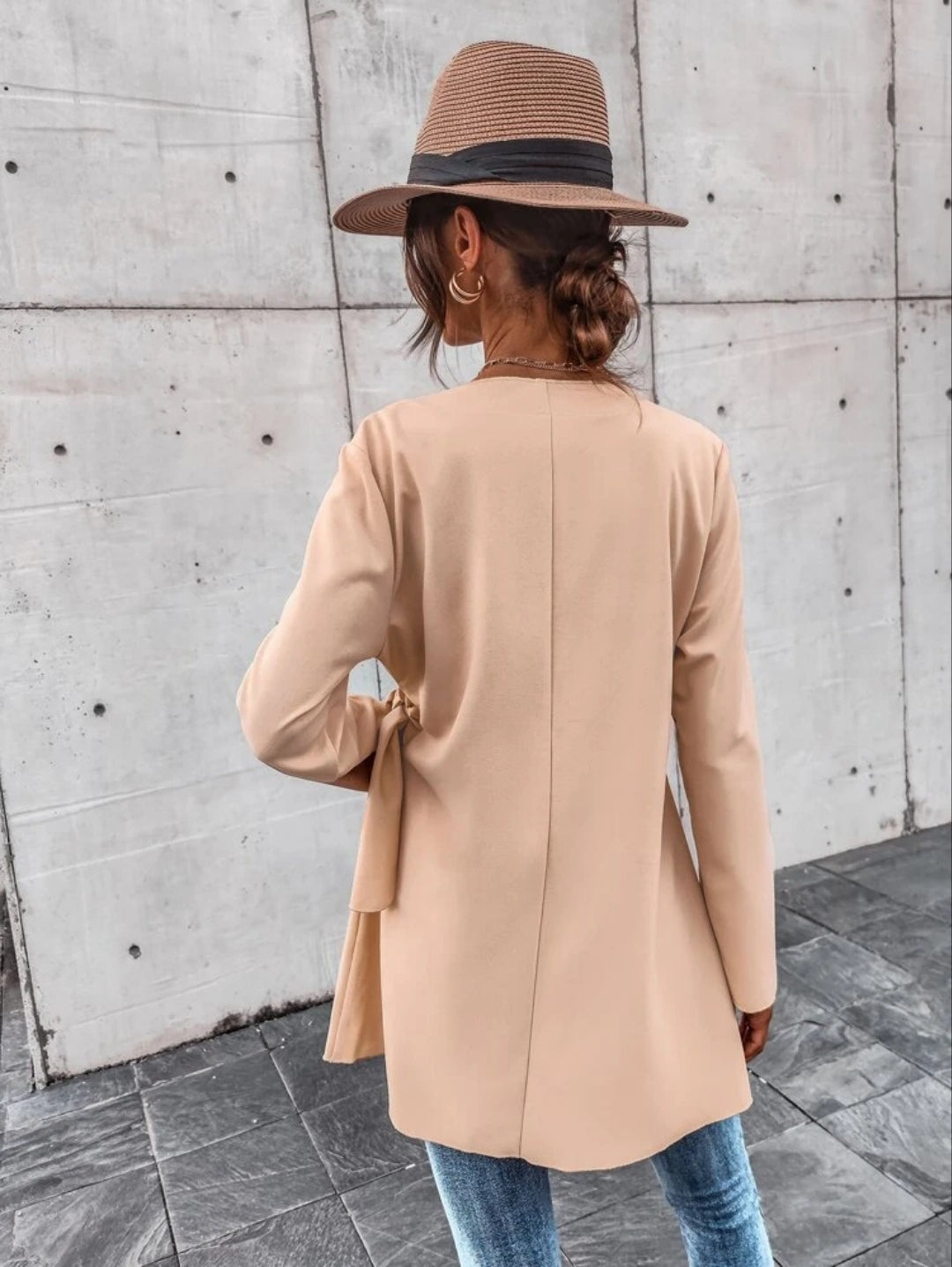 Cristabel  Coat Apricot She Top