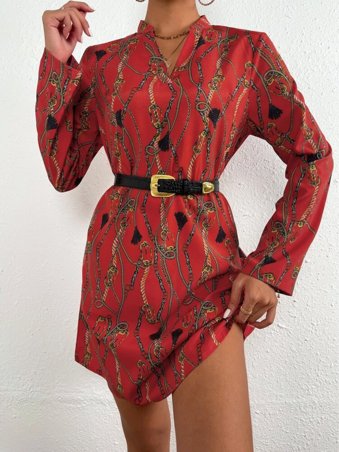 Camilla Dress Red She