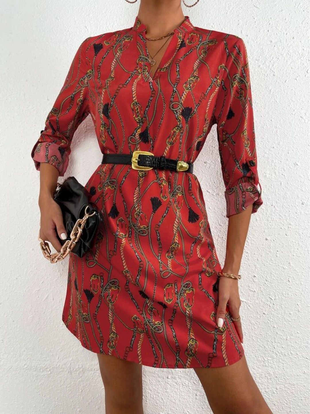 Camilla Dress Red She