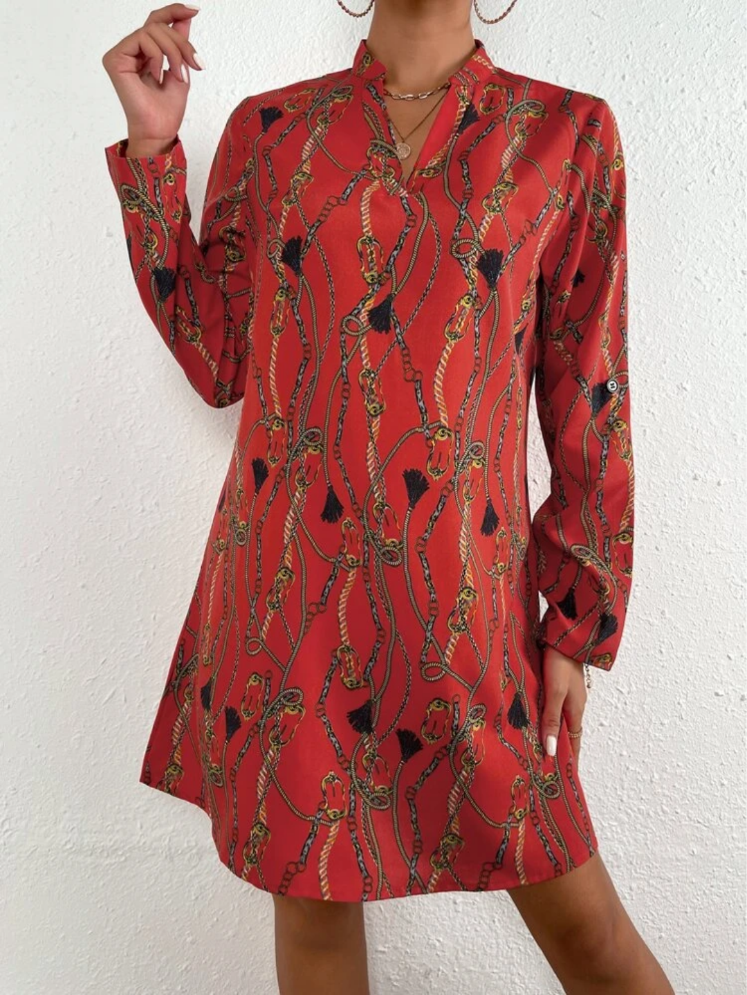 Camilla Dress Red She