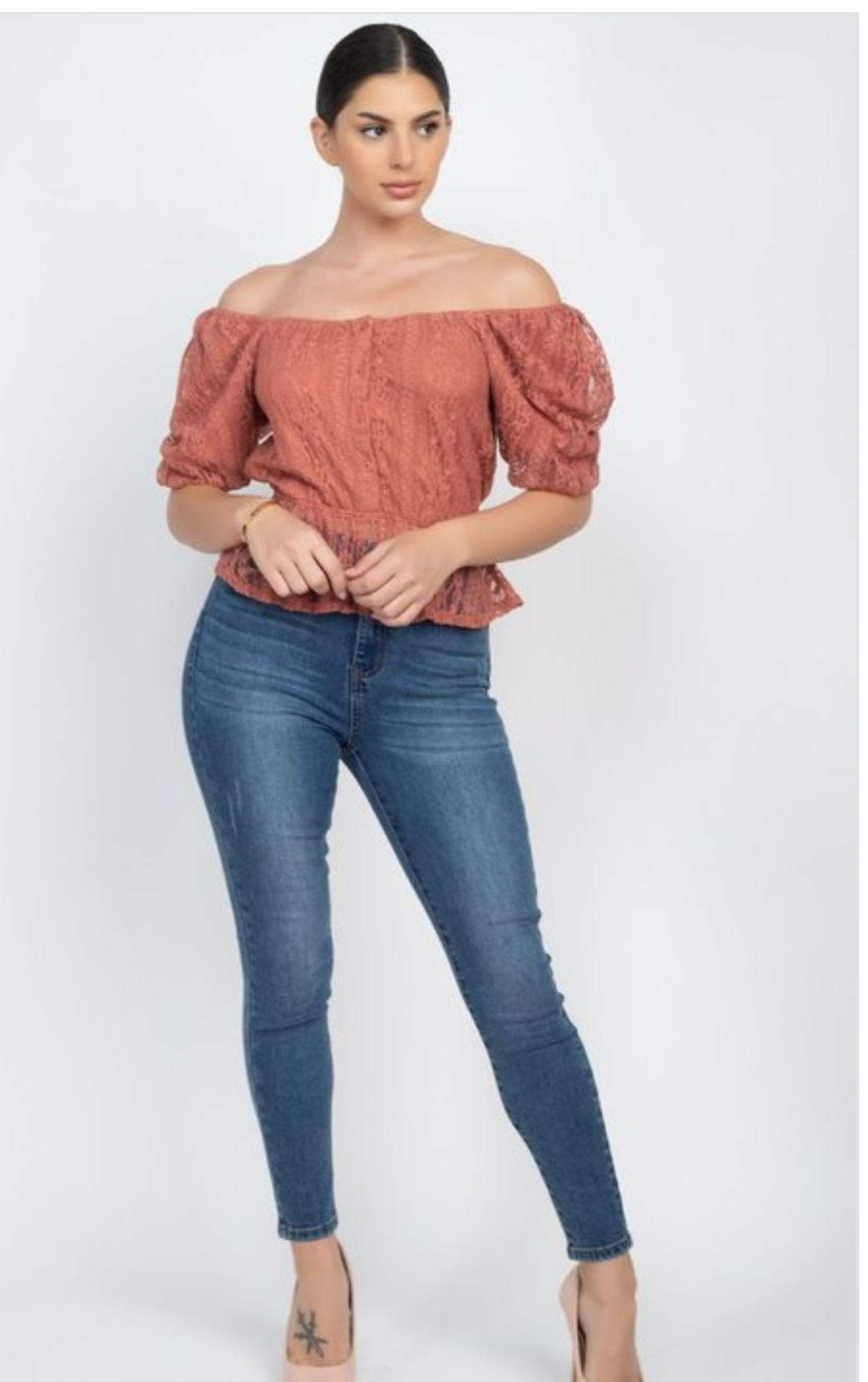 Shayla Top Dark Mauve