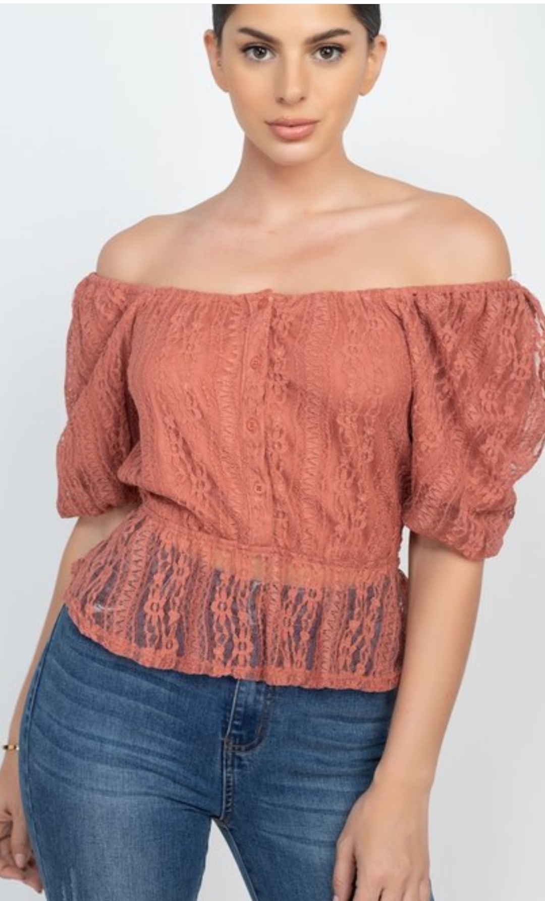 Shayla Top Dark Mauve