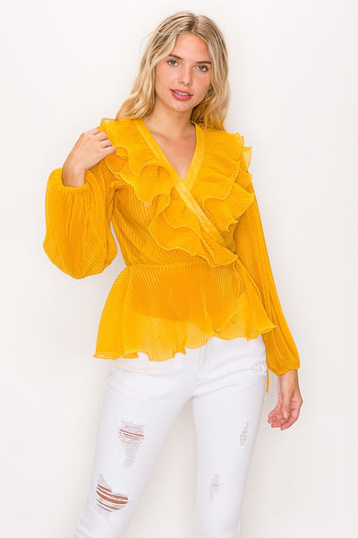 Kristina Top Yellow