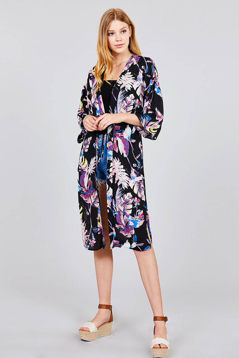 Michelle Kimono Black