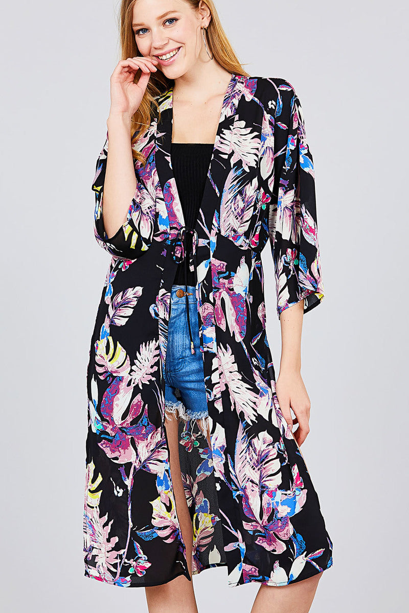 Michelle Kimono Black