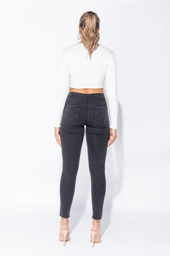 Jagoda PariJeans Charcoal Paris