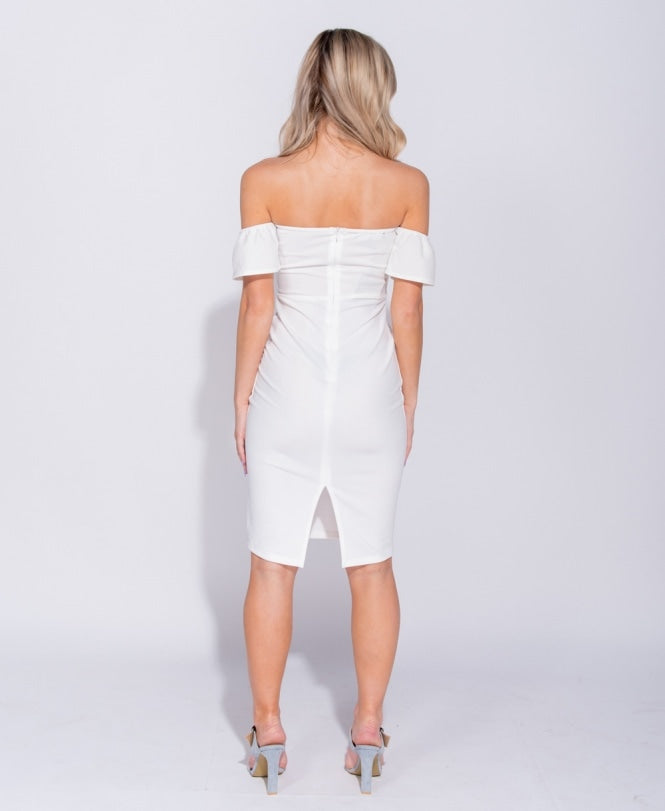 Felicia Dress White IR