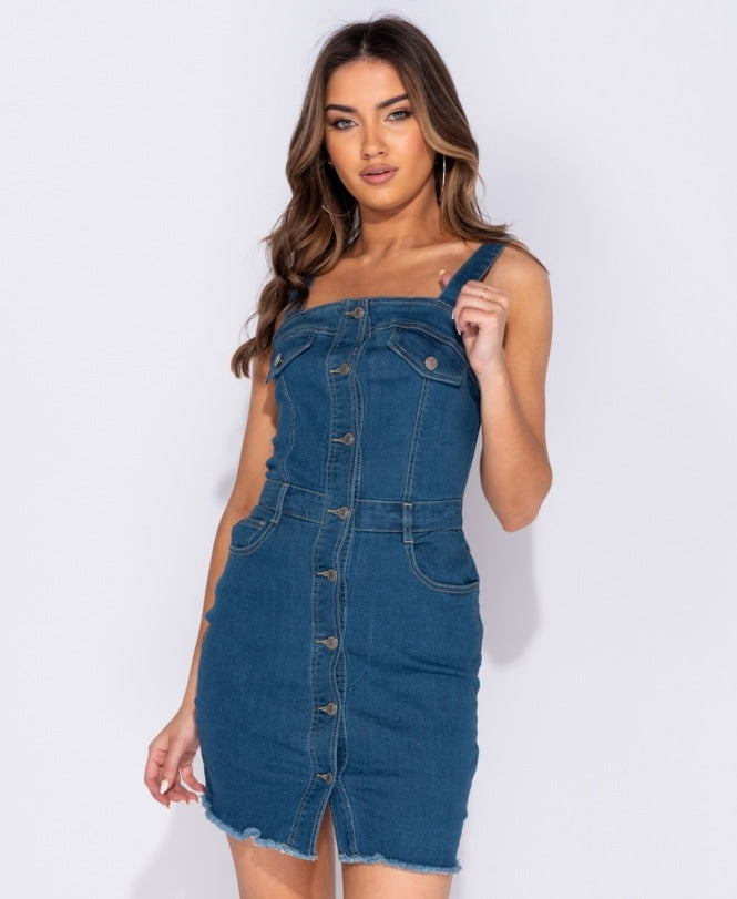 Roman Denim Dress