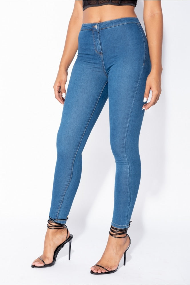 Roksana Pari Jeans Mid Blue Par