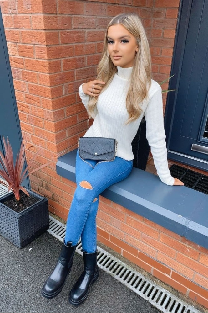 Jagoda Jeans Mid Blue Par