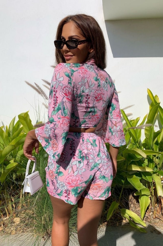 Nada Pari Set Pink