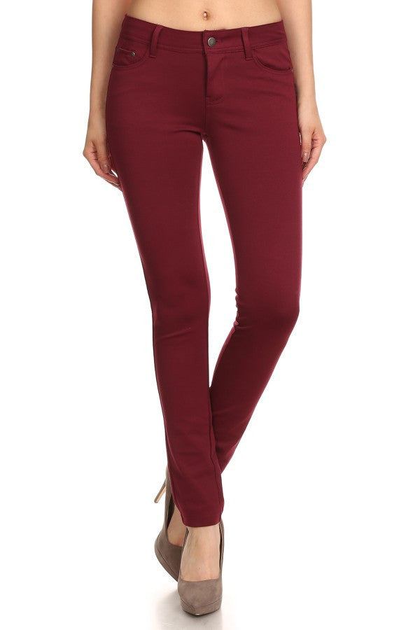 Perfection Pants Wine