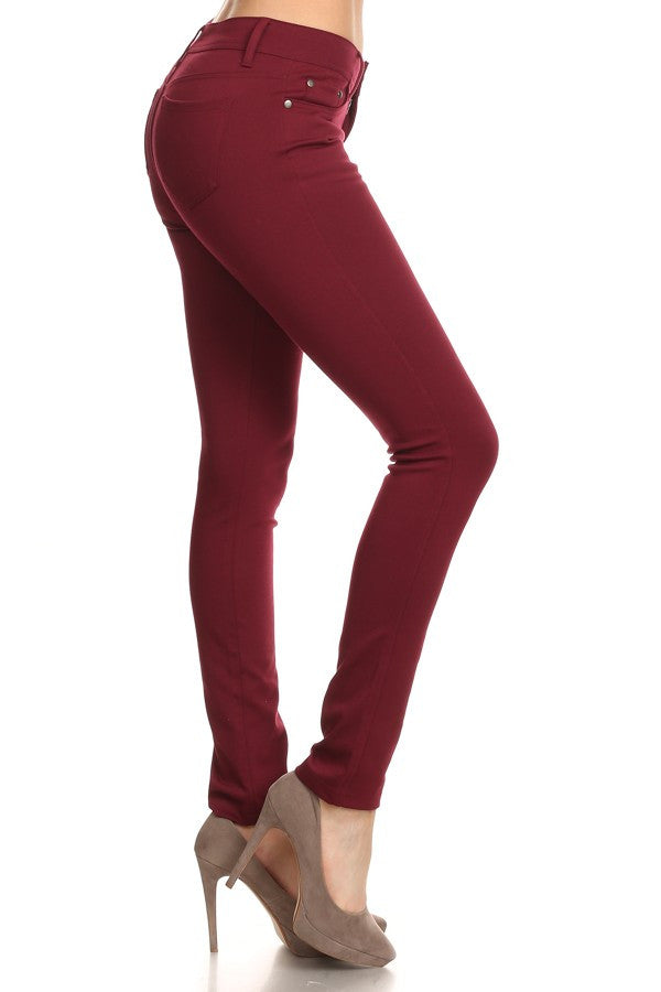 Let's Dance Jeans Wine
