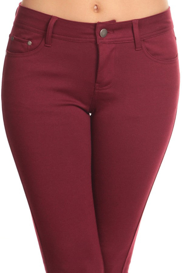 Perfection Pants Wine