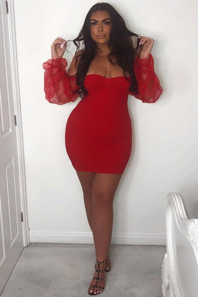 Lola  Dress Red