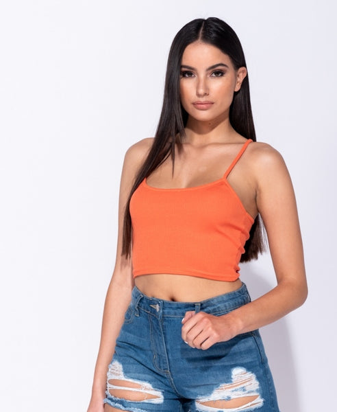 Leo Cami Top Orange