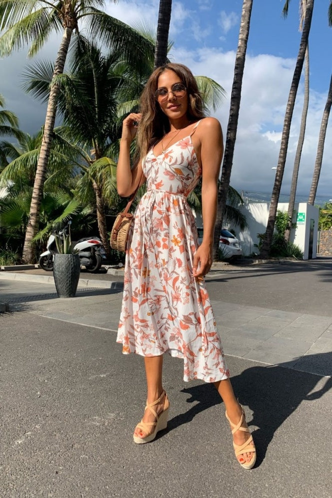 Zad Pari  Medii Dress White
