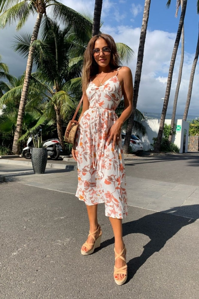 Zad Pari  Medii Dress White